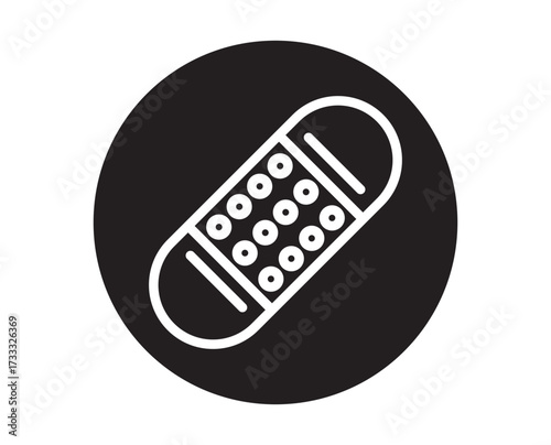 Band aid icon graphic set. trendy stroke. icon graphic set. trendy stroke