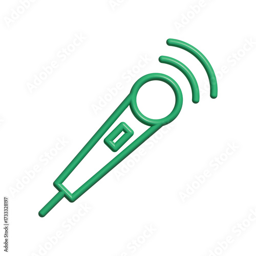 Mic icon design template