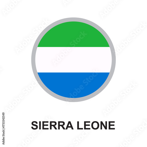 Free Download sierra national flag circular vector design - GFXLoad