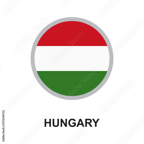 Free Download hungary national flag circular vector design - GFXLoad