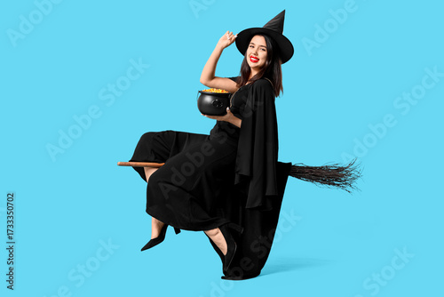 Beautiful young happy woman...
