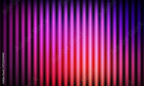 elegant purple fractal glass gradient background with ribbed pattern. Abstract vertical design in vibrant multi color spectrum. Modern geometric prism illustration, abstract background