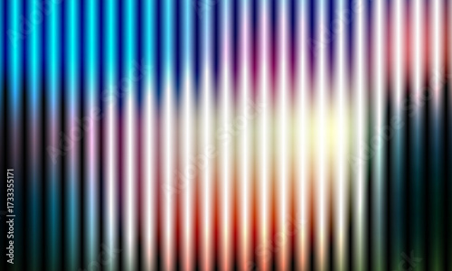 colorful fractal glass gradient background with ribbed pattern. Abstract vertical design in vibrant multi color spectrum. Modern geometric prism illustration, abstract background