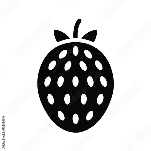 Soursop Icon Vector Illustration