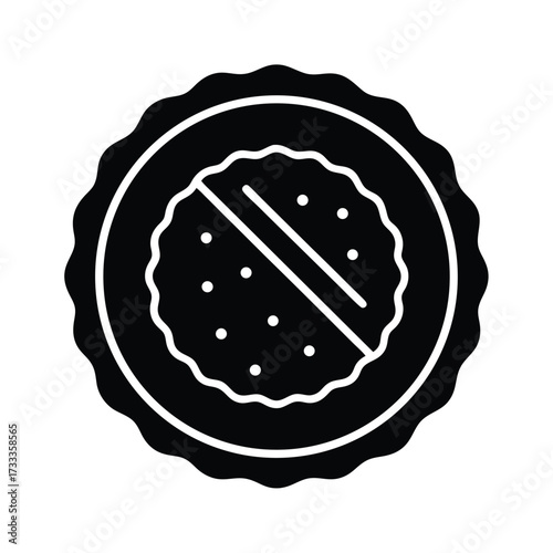Biscotti Icon Vector Illustration