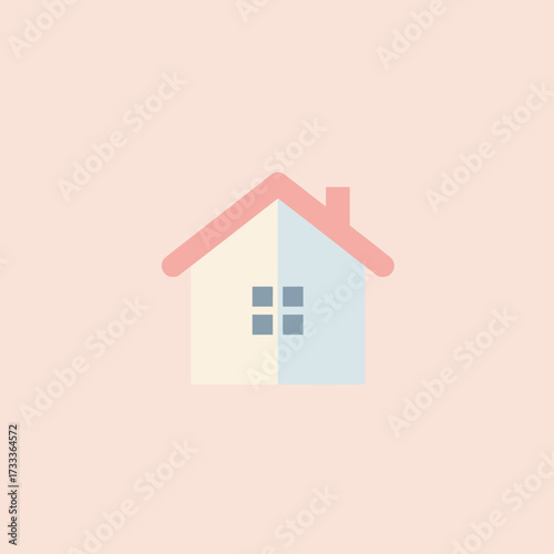 Free Download Simple Home Icon A Charming and Minimalist Illustration for Real Estate and Design Projects - GFXLoad