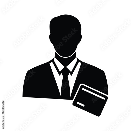 Credit Counselor Silhouette