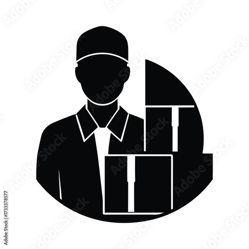 Logistician Silhouette