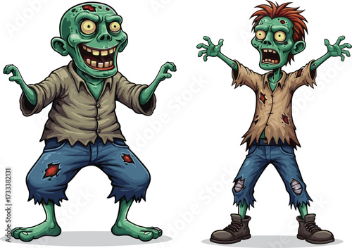 Zombie cartoon, funny zombie illustration, undead character drawing, Halloween monster art, creepy creature design, horror graphic, scary zombie artwork, spooky undead cartoon figure