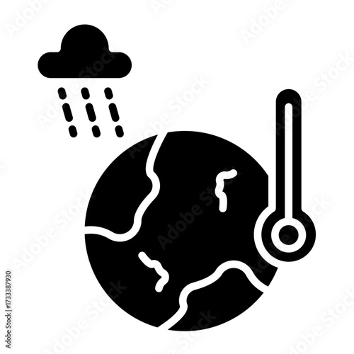 Climate Change Vector Icon