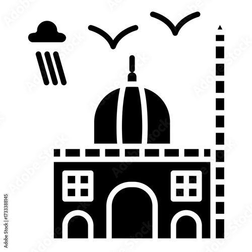 Piazza San Marco Vector Icon