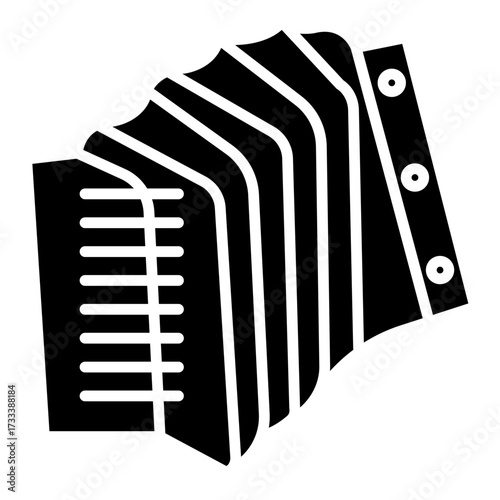 Accordion Vector Icon