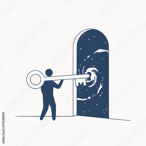 Vector illustration of a man holding a sword in a fitness pose
