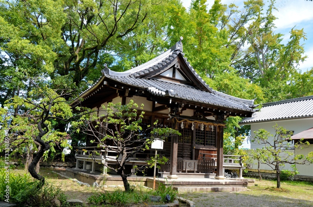 Obraz premium 九華公園 鎮国守国神社