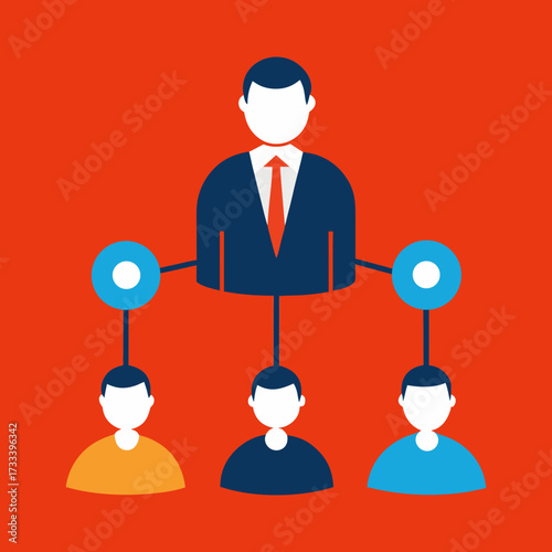 Manager Delegating Tasks to Team