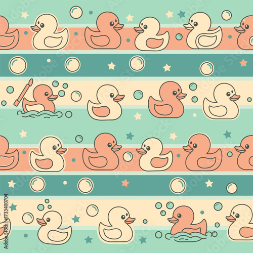 A Cute Kawaii Seamless Pattern featuring Charming Blue Foxes and Whimsical Red Mushrooms, Perfect for Children's Designs or Fabric Backgrounds