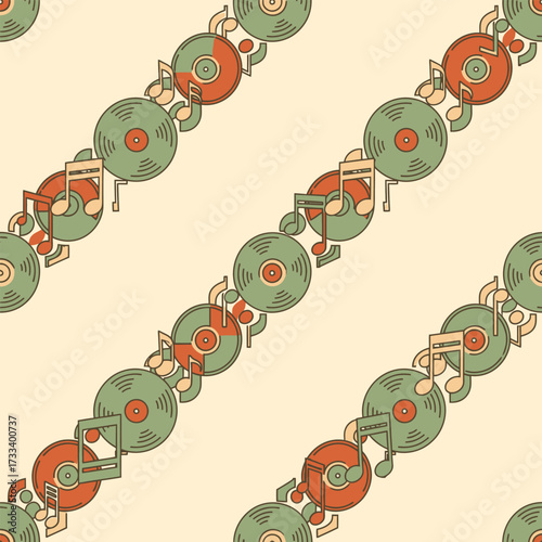 A Cute Kawaii Seamless Pattern featuring Charming Blue Foxes and Whimsical Red Mushrooms, Perfect for Children's Designs or Fabric Backgrounds