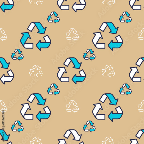 A Cute Kawaii Seamless Pattern featuring Charming Blue Foxes and Whimsical Red Mushrooms, Perfect for Children's Designs or Fabric Backgrounds