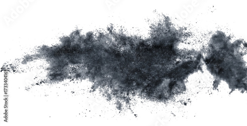 Dark Dust Explosion Particle Background