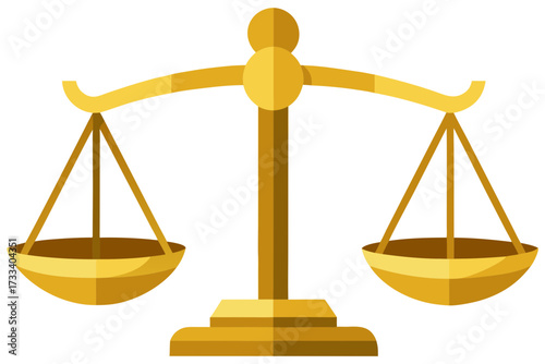golden scales of justice