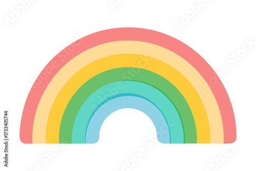 rainbow in the sun