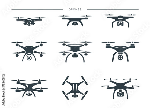 Drone Vector Collection