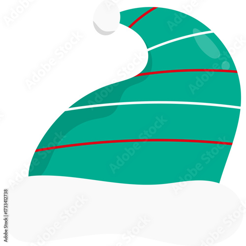 Santa Clause Hat llustration