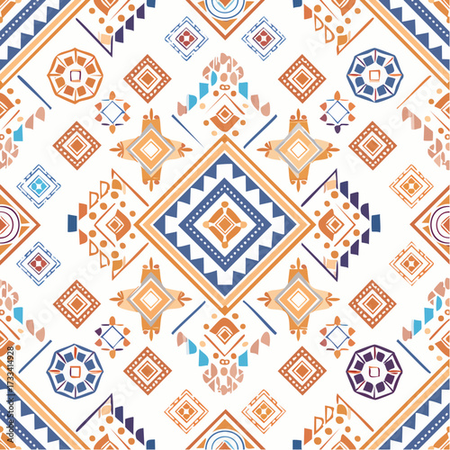 A seamless African Zulu beadwork pattern with colorful geometric motifs. Ideal for accessories, wallpapers, and cultural artisan branding.