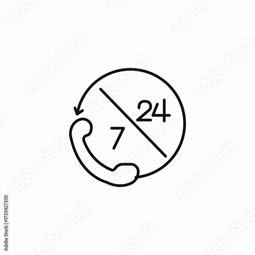 phone support service icon sign vector