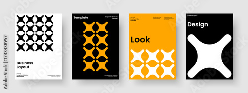 Modern Flyer Design. Creative Poster Template. Geometric Book Cover Layout. Banner. Brochure. Background. Business Presentation. Report. Brand Identity. Journal. Advertising. Notebook. Pamphlet