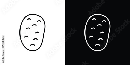 Music icon. Thin linear vectors pack