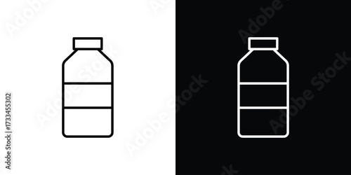 Prescription bottle icon. Thin linear vectors pack