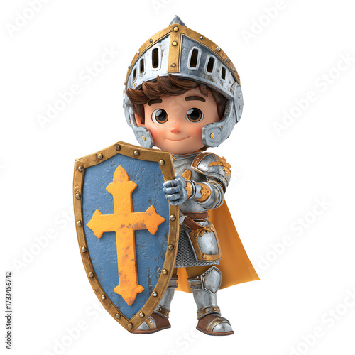 boy with a sword