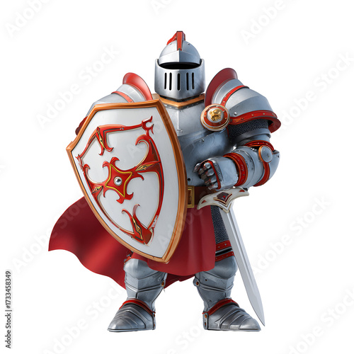 knight with sword