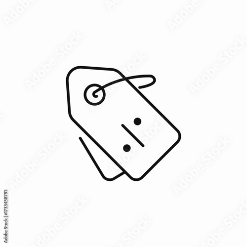 discount tag icon icon sign vector