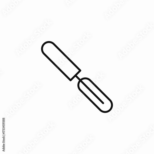 potato peeler slicer icon sign vector