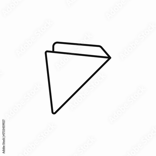 takeout container food icon sign vector