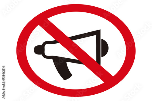 3d render of a forbidden sign not allowed