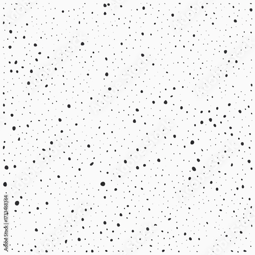 Vector spackle pattern texture with irregular blotches and specks, seamless scalable grunge background