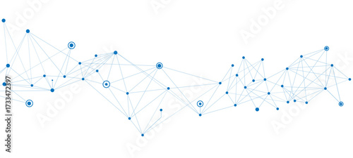 abstract network background