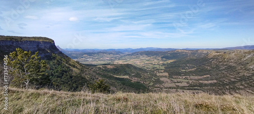 Paisaje del Salto del Nervión, Burgos, España
