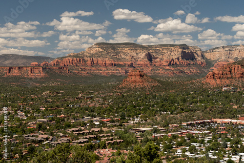 Panoramic View of Sedona Red Rocks