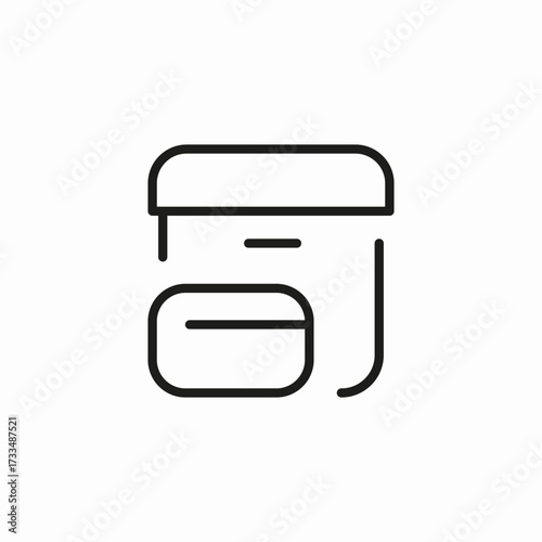 backpack travel bag icon sign vector