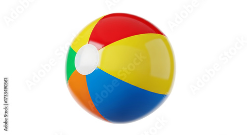 A colorful beach ball isolated on transparent background, perfect for summer fun, games, and outdoor activities, bringing joy and excitement to any beach day Free Download A colorful beach ball isolated on transparent background, perfect for summer fun, games, and outdoor activities, bringing joy and excitement to any beach day - GFXLoad