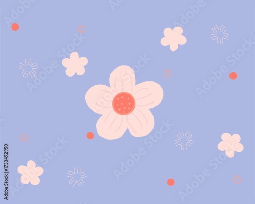 pink flower background