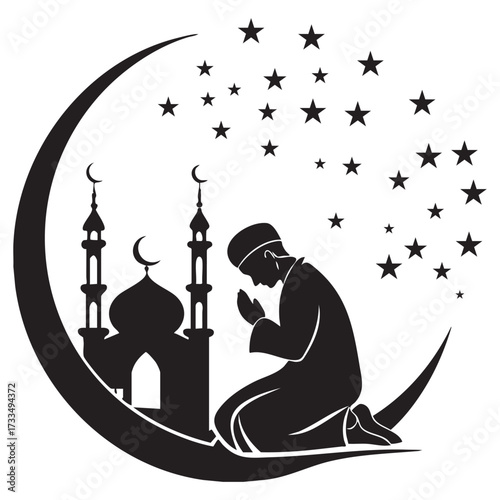 Prayer Time Icon Islamic Worship Reminder