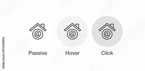 email home delivery icon sign vector