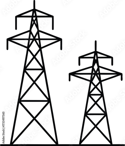 minimalist aerial sketch of futuristic magnetic structure illustration on transparent background