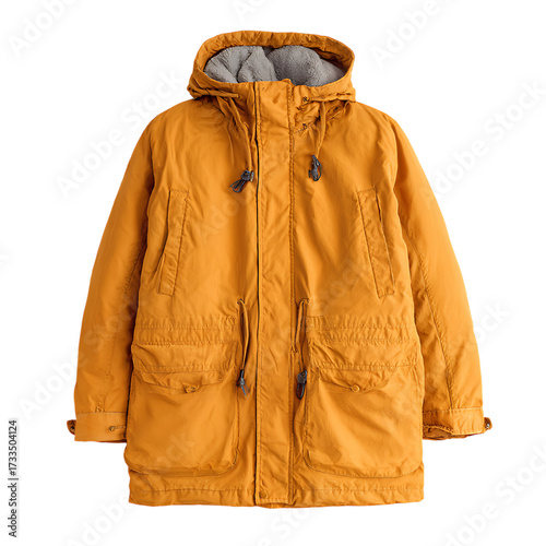 Waterproof Parka Coat Perfect Outdoor Wear. PNG