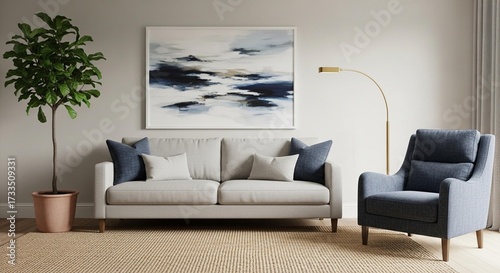 modern living room interior